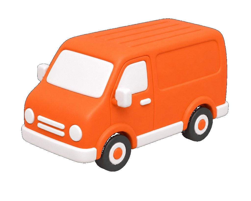 Service van icon for on-site installation
